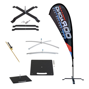 Bandera de playa con chip NFC integrado para <span class=keywords><strong>banner</strong></span> de lágrima de compromiso móvil - Product Image 5