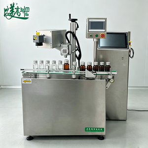 Machine automatique de codage et de tri de bouchons de bouteilles avec marquage laser des codes QR intérieur et extérieur et inspection par vision avec rejet des pièces non conformes - Product Image 3