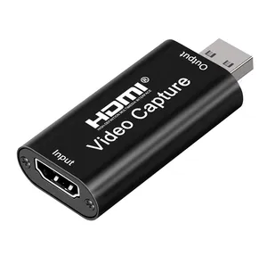 Fabrika doğrudan yüksek kalite USB HDTV Video yakalama 30Hz 1080p canlı akış HDTV USB 2.0 4K ses ile