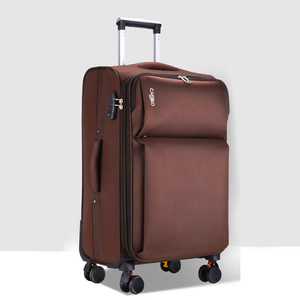 Sac à roulettes de grande capacité de 26 pouces, tissu Oxford haut de gamme, crocodile, mot de passe, spinner, bagage à roulettes - Product Image 3