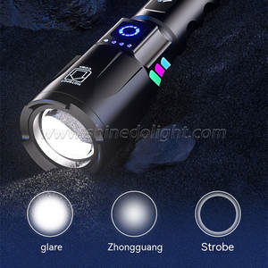 <span class=keywords><strong>Lampe</strong></span> torche <span class=keywords><strong>LED</strong></span> rechargeable haute puissance, longue portée, très <span class=keywords><strong>puissante</strong></span>, lanterne, <span class=keywords><strong>lampe</strong></span> de charge USB - Product Image 5