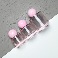 Meistverkaufte Klare Transparente Bedruckbare 30ml 50ml 100ml Leere Parfümflasche mit Harzkugelkappe Glasflasche mit Verpackungsbox
