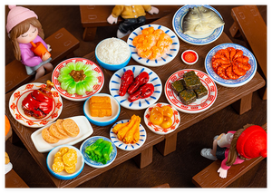 Jouets <span class=keywords><strong>de</strong></span> cuisine <span class=keywords><strong>pour</strong></span> enfants d'âge préscolaire, <span class=keywords><strong>jeu</strong></span> <span class=keywords><strong>de</strong></span> rôle, crevettes en résine, poisson, concombre <span class=keywords><strong>de</strong></span> mer, assiette <span class=keywords><strong>de</strong></span> dîner du Nouvel An, nourriture <span class=keywords><strong>de</strong></span> cuisine cuite - Product Image 5