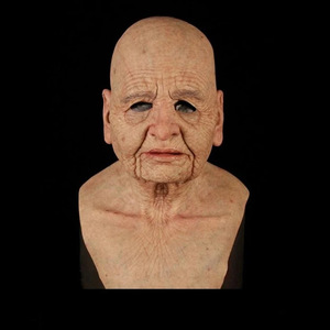 Máscara Facial <span class=keywords><strong>Completa</strong></span> Masculina Personalizada para Halloween, Cubierta Realista de Silicona para Fiesta, Máscara Facial de Látex - Product Image 6