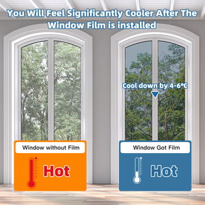 Prix d'usine <span class=keywords><strong>pas</strong></span> <span class=keywords><strong>cher</strong></span> argent miroir réfléchissant unidirectionnel verre fenêtre Film UV Protection de <span class=keywords><strong>la</strong></span> vie privée bâtiment <span class=keywords><strong>solaire</strong></span> fenêtre Film - Product Image 5
