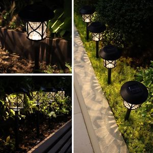 Luces solares de jardín LED para exteriores, impermeables, decorativas, con panel solar para patio y terraza - Product Image 1