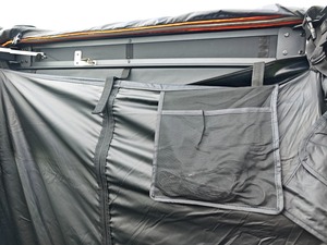 Douche latérale de voiture haut de gamme avec tissu en maille PVC 1000D imperméable 5000 mm, capacité 1 personne, toutes saisons, pour camping en extérieur - Product Image 6