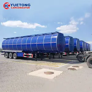 Factory outlet hot sell heavy duty 35cbm fuel tanker semitrailers Asphalt thermal insulation 50000l oil tanker semi traielr