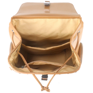 Wholesale Custom Vertical Embossed Strip Laptop <b>Backpack</b> Flap Drawstring Business Travel <b>Backpack</b> for Men and Women - Product Image 6