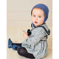 Bonnet pour enfant unisexe Bonnet en tricot torsadé 100% coton Bonnet pour bébé
