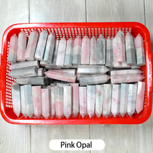 หินคริสตัลธรรมชาติทรงโอเบลิสก์ขายส่งจำนวนมาก หินบำบัดพลังงาน หินคริสตัลขัดเงาทรงหอคอย - Product Image 3