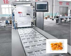 Machine à emballer de <span class=keywords><strong>film</strong></span> étirable de poulet nouvellement publiée scellant de nourriture de fruit de confiture de sandwich pour l'emballage de poche et de sac - Product Image 3