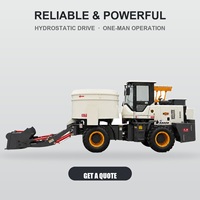 Camion malaxeur à béton 2m3 4x4 auto-chargeur pour usage agricole