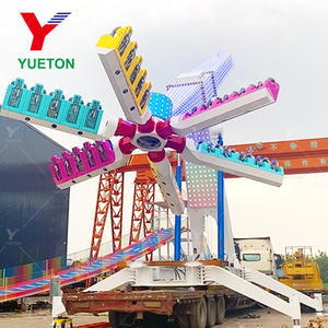 ألعاب ملاهي متنقلة بسعر المصنع، ألعاب توب سكان مثبتة على مقطورة، جذب للملاهي للبيع - Product Image 2