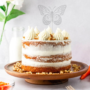 Xieli زينة العام الجديد لوازم الحفلات 3D فراشة ورقة كعكة ممتاز - Product Image 5