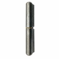 Charnière moderne en fer détachable à souder, robuste, en forme de goutte, avec rondelle en laiton pour rampe de remorque et portail industriel