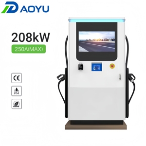 Nueva Estación de Carga para Vehículos Eléctricos con Batería Integrada de 120kW, Cargador Rápido DC, GBT CCS1 CCS2, 2 Conectores, Compatible con Energía Solar, Preparado para V2G - Product Image 5