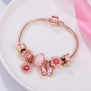 Commercio all'ingrosso Caldo Delle Donne In Oro Rosa Argento Regolabile Espandibile Filo di Metallo Aperto Braccialetto Del Braccialetto per le Donne di DIY Dei Monili di Fascini Regali