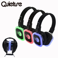 Écouteurs disco silencieux, casque d'écoute