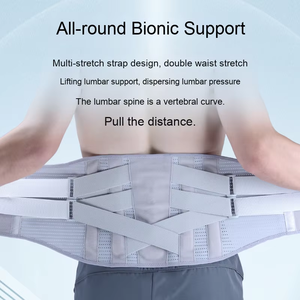 Nylon Elastic Breathable Sports Waist Trimmer <strong>Lower</strong> <strong>Back</strong> <strong>Support</strong> <strong>Belt</strong> Flexible Polyester Lumbar Pad Professional Protection CE 1 - Product Image 6