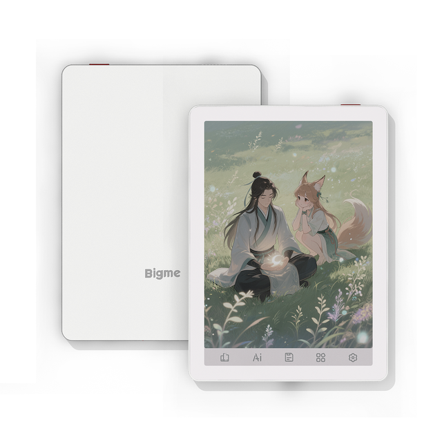Bigme B6 Color EReader with Android 14OS White Ebook Reader