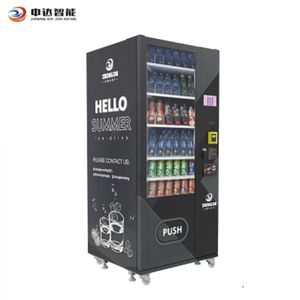 Máquina Expendedora Pequeña de Bebidas para Botellas y <span class=keywords><strong>Mini</strong></span> Máquina Expendedora de Snacks para Alimentos y Bebidas - Product Image 3