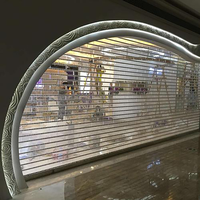 Portes de garage à enroulement rapide en polycarbonate, manuelles et automatiques, modernes, étanches, prix usine, chaîne d'approvisionnement mondiale