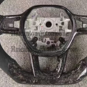 Nouveau produit phare : Volant de voiture en Alcantara et fibre de carbone forgée pour Honda Civic 11e génération - Product Image 6