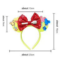 Nouveau dessin animé souris oreilles bandeaux enfants bandeau pour Cosplay et vacances Halloween oreilles meilleurs jamais bandeaux