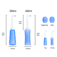 Vente en gros irrigateur génital externe portable en silicone pour les femmes enceintes et les bébés pour se rincer les fesses