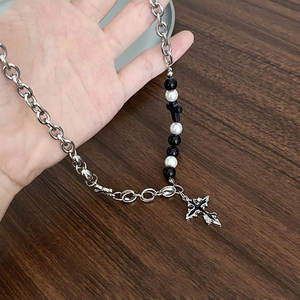 Pendentif hip-hop personnalisé en acier inoxydable 316L, collier pour homme, bijoux fins, colliers croix tendance pour homme et femme - Product Image 2