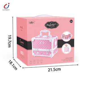 Chengji enfants faire semblant de jouer véritable kit cosmétique valise jouets de beauté ensemble ensembles de maquillage cosmétiques boîte jouet pour les filles - Product Image 5