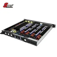 Amplificadores de Sonido Digitales Seer Audio D-1100 de 1 Canal, Amplificadores de Potencia de Clase D para Escenarios, Karaoke, DJ, Audio Profesional, Garantía China