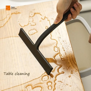 Aleo 11-inch màu đen Silicone vòi hoa sen giống cây chổi với thép không gỉ hút cup móc và kim loại xử lý cho cửa kính cửa sổ xe - Product Image 4