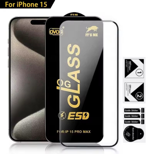 Og It's Me Protector de pantalla de vidrio templado antiestático <span class=keywords><strong>Esd</strong></span> Protector de pantalla de borde curvo grande para Samsung S25 - Product Image 3