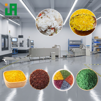 Ligne de production de riz synthétique nutritif extrudé, mélange multi-céréales enrichi en oligo-éléments, riz bionique à faible indice glycémique, machines de production