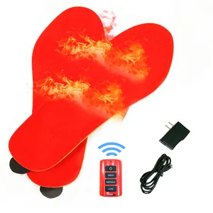겨울 온난화 USB 충전식 배터리 전원 열 전기 온수 insoles 신발/스키 부츠