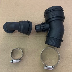 Conector de manguera de radiador Bmw 17127535529 64219354459, junta de tubo superior e inferior, plástico negro para reemplazo de X3 X4 - Product Image 3