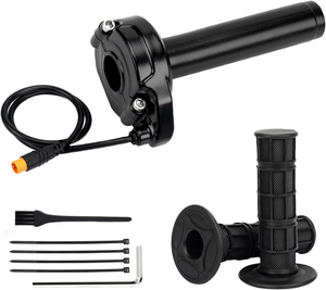 Acelerador de giro completo para Ebike, estilo Surron de 3 pines para Macfox, kit de empuñadura de acelerador 12V-72V para HappyRun, Freego, Heybike, moto de cross eléctrica - Product Image 2