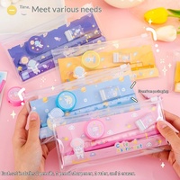 Lot de 6 articles de papeterie à thème dessin animé 2026 – Trousse à crayons et étui à stylos pour l'école primaire et la maternelle