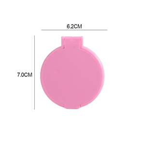 Free Logo Design Small Portable Folding Round Makeup <strong>Compact</strong> <strong>Mirrors</strong> Bulk Gifts Mini Vintage Pocket <strong>Mirrors</strong> for Purse - Product Image 3