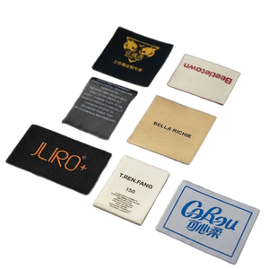 Etiquetas de Cuello para Camisetas, Etiquetas Tejidas Personalizadas con Nombre de Marca, Logotipo y Talla, Etiquetas de Cuello Plegables para Ropa - Product Image 5