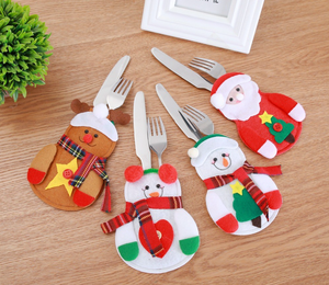 Porta Utensilios Navideños con Diseño de Gnomo, Bolsas para Cubiertos con Diseño de Tomte Sueco para Decoración de Mesa Navideña, Decoración para Vajilla Navideña al por Mayor - Product Image 5