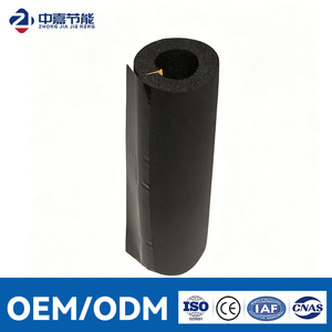 Tuyau en mousse PVC ignifuge B1, matériau d'isolation à cellules fermées, moderne et écologique pour les tuyaux CVC - Product Image 1