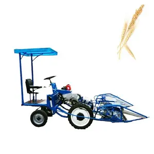 4 wheel reaper binder machine for rice reaper binder