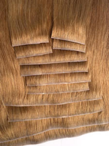 Extensions de cheveux vierges bruts de grade 12A, double épaisseur, Remy, en bande adhésive invisible, pour une pose sans couture - Product Image 2