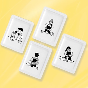 Bán Buôn Tùy Chỉnh 10*12.5Cm Nhôm Lá Rỗng Treo Tai Cà Phê Bao Bì Túi Vuông Ba Bên Con Dấu Túi Nhỏ Giọt Túi Cà Phê - Product Image 1