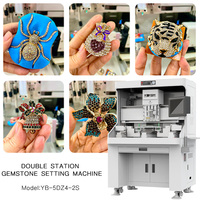 Machine automatique 5 axes pour la pose de pierres précieuses, diamants, zircons et strass sur bijoux – Vente en gros