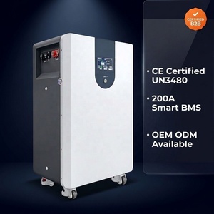 Batería LFP de 16 kWh con Certificación CE, 51.2V 314Ah UN3480 200A BMS OEM ODM, Venta al por Mayor de Baterías de Litio Ferrofosfato para Almacenamiento de Energía Doméstica - Product Image 1