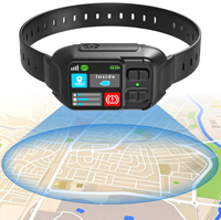 Collier intelligent rechargeable GPS pour animaux de compagnie, collier anti-aboiement pour chien, collier anti-perte étanche, collier à choc électrique, dispositif d'entraînement pour chien